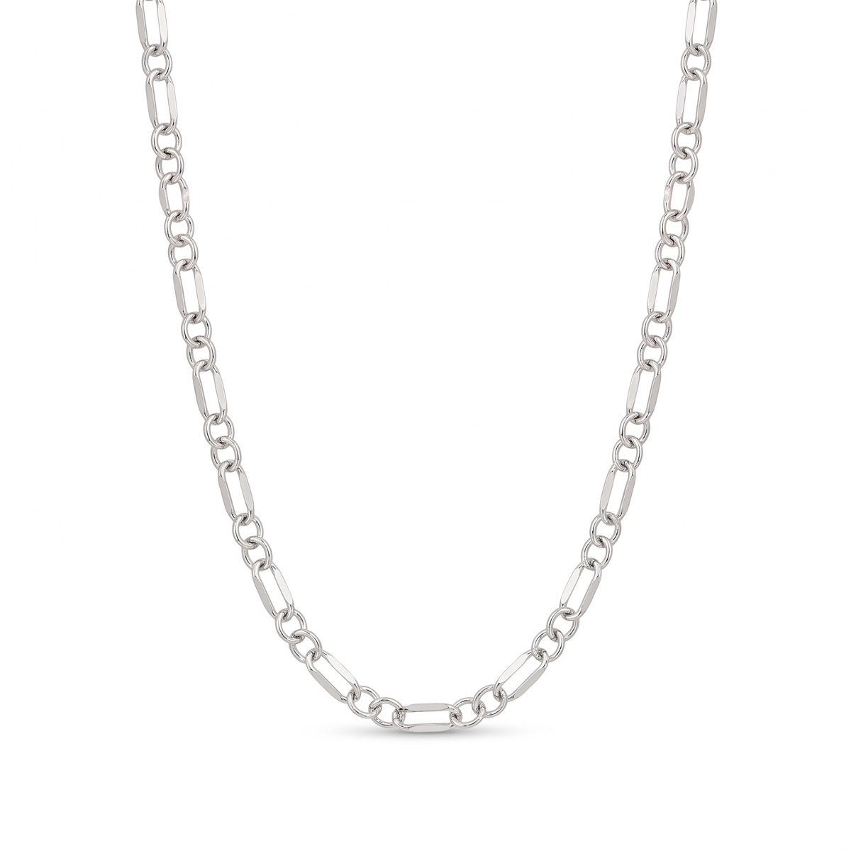 Chaîne Soumaya sur fond blanc — Argent 925 Sterling